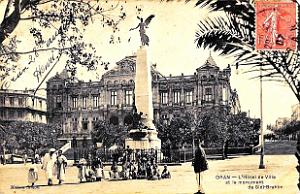 Oran - Place de l'Hotel de Ville - 1907
